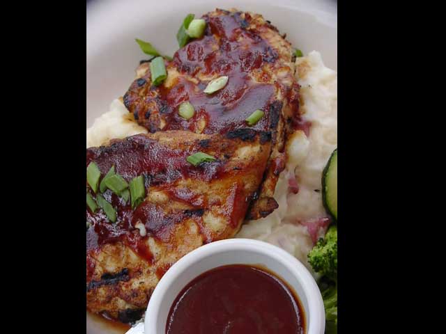 BBQ chicken was a WINNER