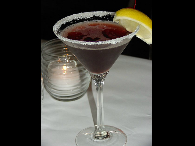 cherry brandy martini