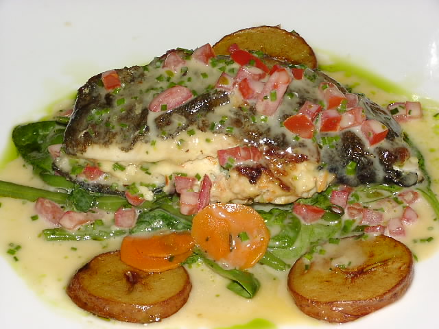 BEST DISH RAINBOW TROUT stuffed to the gills!