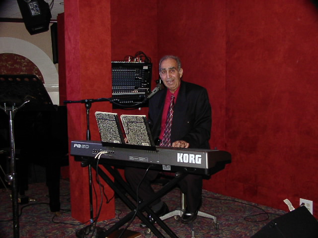 One of many featured Musicians